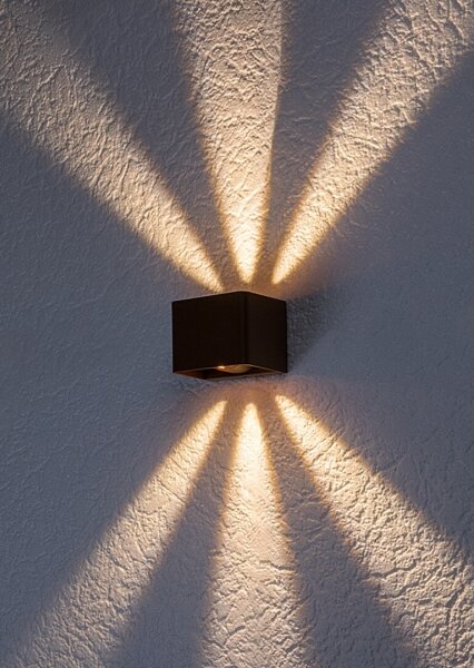 Aplică LED de exterior Rabalux 77169 HALLSTATT LED/10W/230V IP54 maro