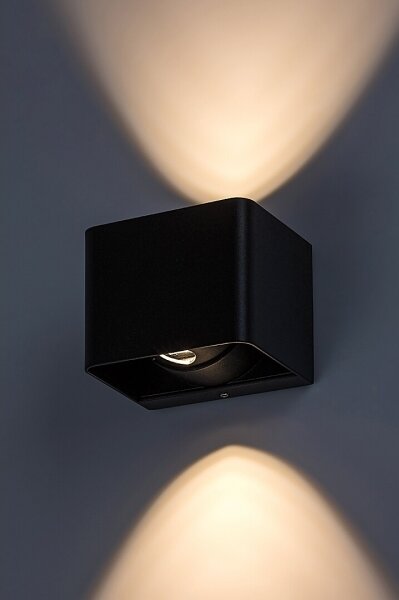 Aplică LED de exterior Rabalux 77168 HALLSTATT LED/10W/230V IP54 negru