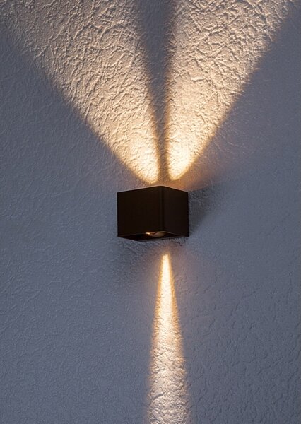 Aplică LED de exterior Rabalux 77169 HALLSTATT LED/10W/230V IP54 maro