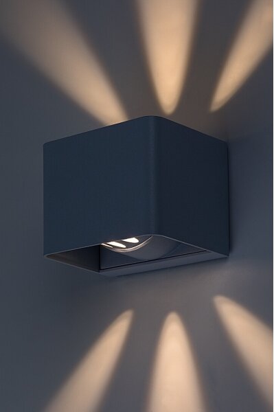 Aplică LED de exterior Rabalux 77170 HALLSTATT LED/10W/230V IP54 gri