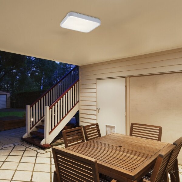 Rabalux 77138 - Plafonieră LED pentru baie cu senzor LOWAR, 18W, 230V, 4000K, IP44