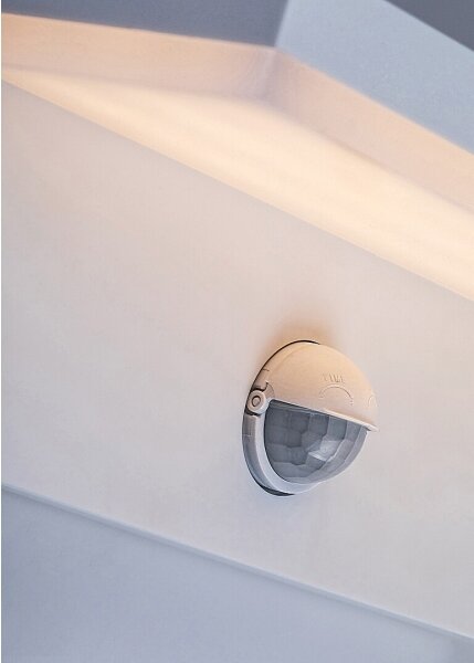 Aplică LED de exterior cu senzor Rabalux 77116 ZARAGOZA LED/9W/230V IP54 alb
