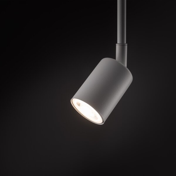 Lustră pe tijă pentru sistem de șină TOP 1xGU10/10W/230V alb