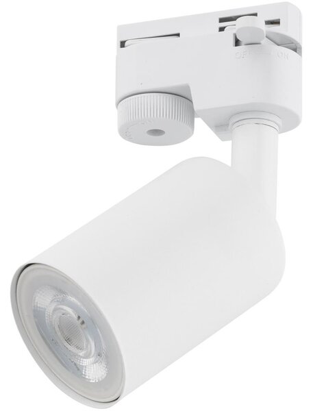 Spot LED pentru sistem de șină TOP 1xGU10/10W/230V alb