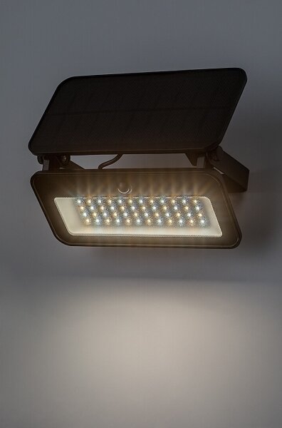 Rabalux 77160-LED Proiector solar cu senzor LED 8W 3,7V 3000/4000/6500K IP65