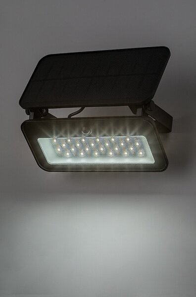 Rabalux 77160-LED Proiector solar cu senzor LED 8W 3,7V 3000/4000/6500K IP65