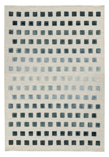 Covor Asiatic Carpets Theo Silvery Squares, 160 x 230 cm