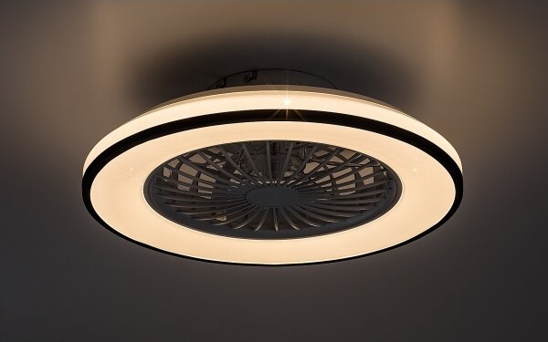 Rabalux 71331 - LED lampă reglabilă DALFON 48W/230V 3000-6500K cu ventilator și