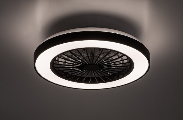 Plafonieră LED dimabilă cu ventilator Rabalux 71336 DALFON 40W/230V 3000/4000/6000K + telecomandă