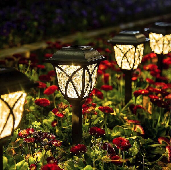 Set 6 lampi solare LED RGB, Waterproof
