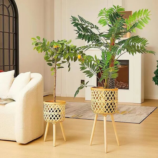 Rattanbloom™ Ghivece De Flori Din Ratan, De Tip Floor-standing