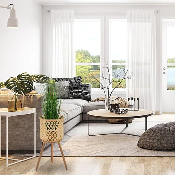 Rattanbloom™ Ghivece De Flori Din Ratan, De Tip Floor-standing