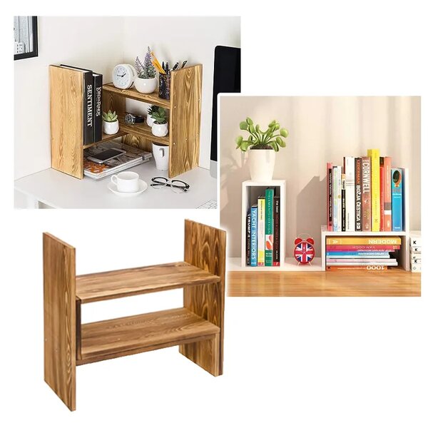 Modulrack™ Organizator Modular Din Lemn Pentru Blatul De Lucru, Aspect lemn