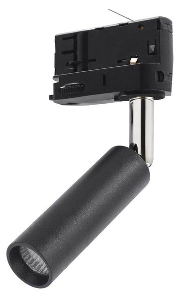 Spot pentru sistem de șină trifazică LAGOS 1xG9/8W/230V negru