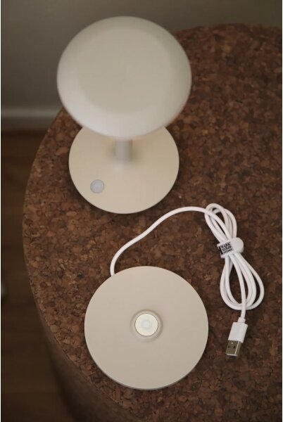 Lampă LED reîncărcabilă dimabilă Markslöjd 108917 PETIT 2W/1800 mAh 2200/2700/3000K IP44 gri