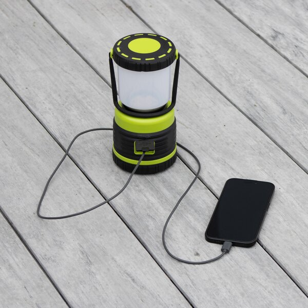 FH Lighting Lampă LED cu baterie pentru exterior 850944 negru/verde Înălțime 19 cm Plastic, reglabil, Negru, Plastic, Modern