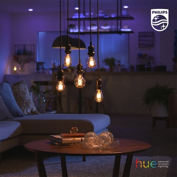LED Bec dimmabil Philips Hue WHITE FILAMENT G93 E27/7W/230V 2100K