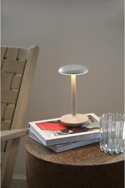 Lampă LED reîncărcabilă dimabilă Markslöjd 108917 PETIT 2W/1800 mAh 2200/2700/3000K IP44 gri