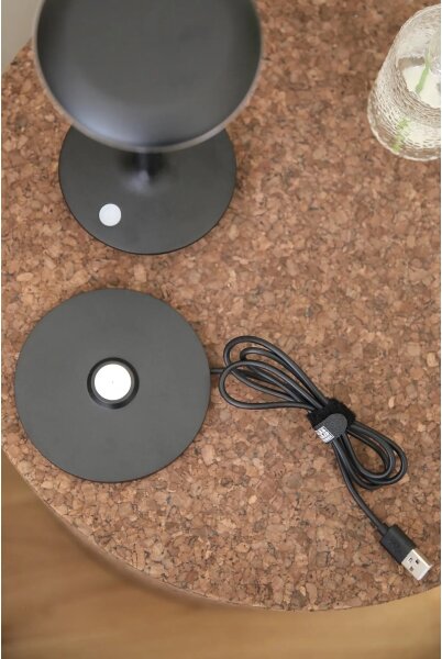 Lampă LED reîncărcabilă dimabilă Markslöjd 108918 PETIT 2W/1800 mAh 2200/2700/3000K IP44 negru
