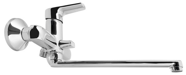 Aqualine Aqualine, baterie LOTTA pentru chiuvetă/cadă, pas 150 mm, crom, LT640