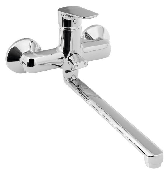 Aqualine Aqualine, baterie LOTTA pentru chiuvetă/cadă, pas 150 mm, crom, LT640
