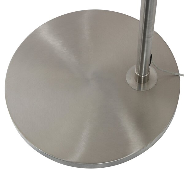 Steinhauer Lampadar cu arc Sparkled Light argintiu/noroi, înălțime 240 cm, reglabil, Metalic, Camera de zi / sufragerie, Metal, Modern