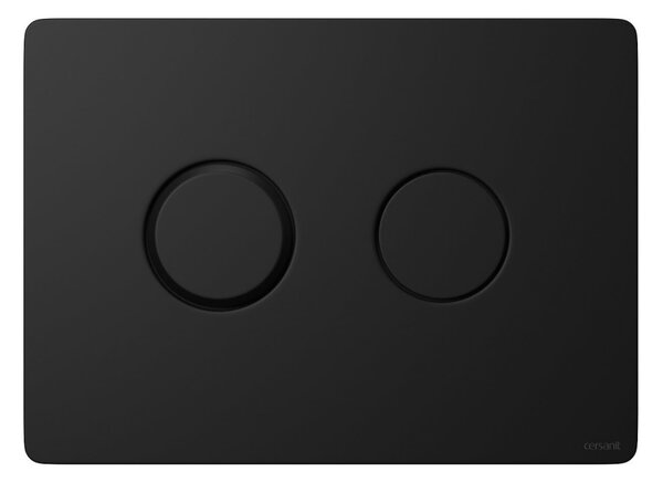 Cersanit Accento Circle, buton de întors, negru mat, K97-425