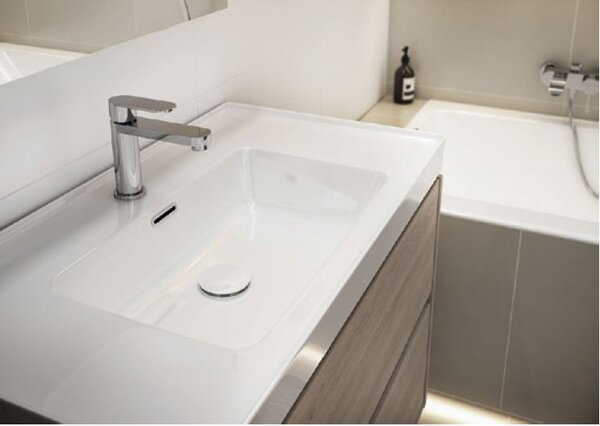 Chiuveta cabinet Cersanit Crea BOX 100cm, alb, K114-018