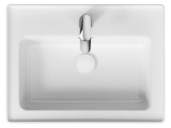 Chiuveta cabinet Cersanit Crea BOX 60cm, alb, K114-006