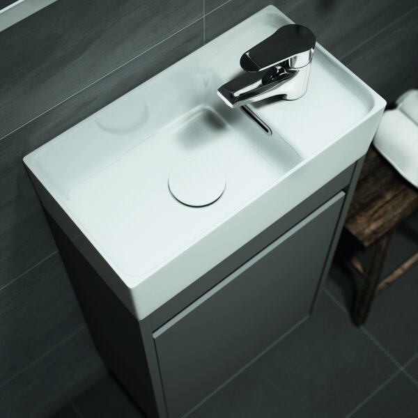 Chiuveta cabinet Cersanit Crea BOX 40cm, alb, K114-004
