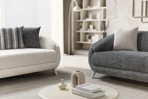 Canapea 3 locuri moderna Boucle Jesse
