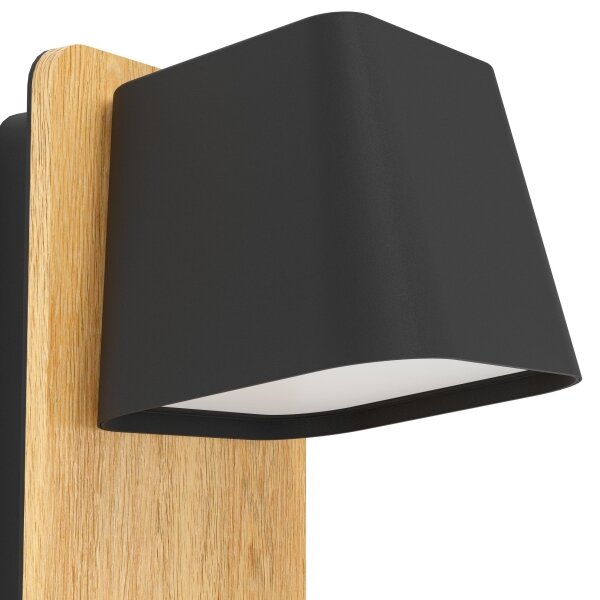 Aplică Eglo 390009 RUSCIO 1xE27/40W/230V negru/maro