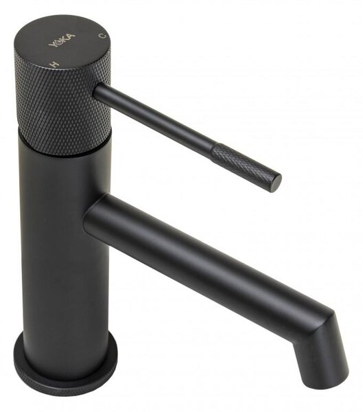 Erga Meri, baterie chiuveta h-185, negru mat, ERG-YKA-BU.MERI-24-BLK