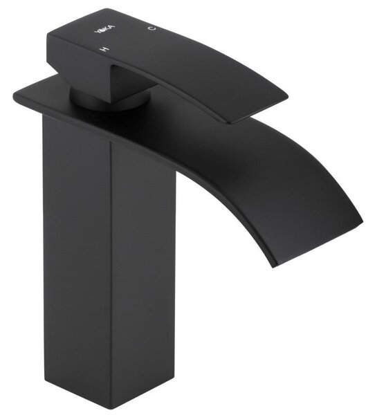 Erga Niagara, baterie chiuveta h-180, negru mat, ERG-YKA-BU.NIAGARA 24-BLK