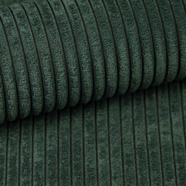 Coltar extensibil de colt TAVERO, verde inchis, reversibil, 251x140 cm