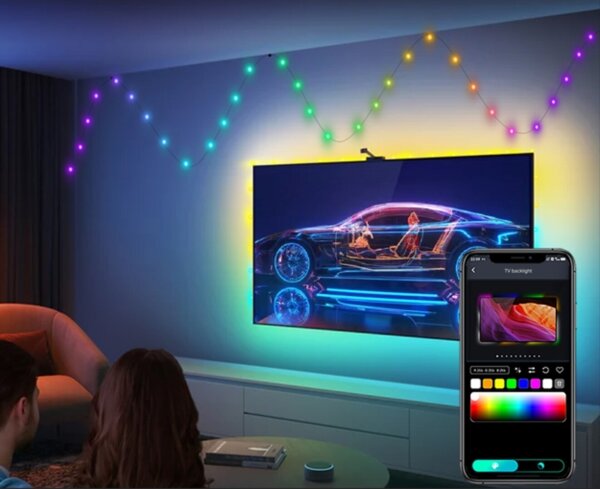 Bandă LED RGB Rabalux 77123 BIRI LED/2,8W/5V 5m IP44