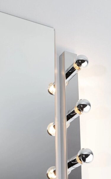 Corp de iluminat pentru oglindă de baie Paulmann 80098 4xE14/40W IP44 REGULA 230V crom