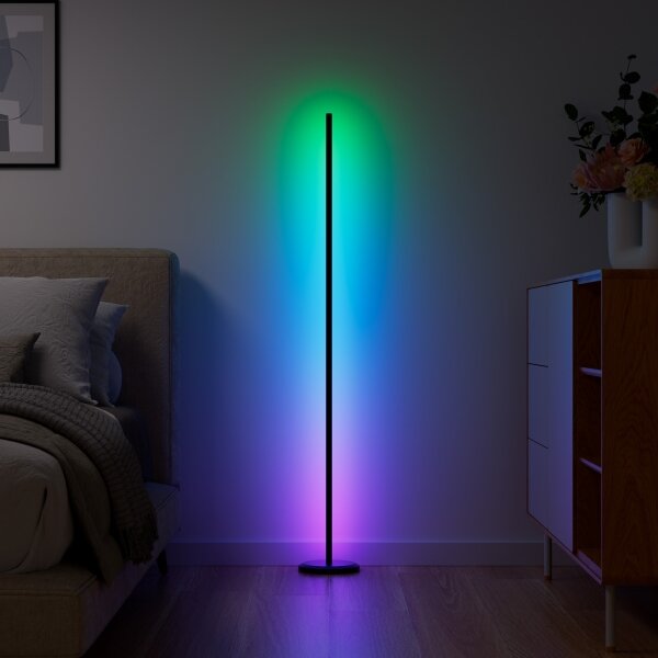 Nanoleaf N7204K02-1FL - Lampă de podea LED RGBW dimabilă LED/22W/230V 2200-6500K Wi-Fi