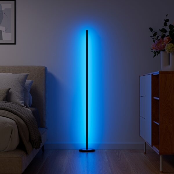 Nanoleaf N7204K02-1FL - Lampă de podea LED RGBW dimabilă LED/22W/230V 2200-6500K Wi-Fi