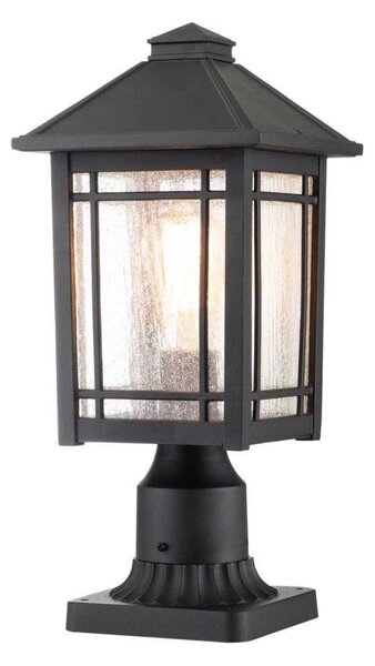 Lampă de exterior Quoizel QZ-CEDAR-POINT3-M-BK CEDAR POINT 1xE27/60W/230V IP44