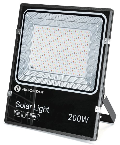 Proiector LED RGB solar dimabil Aigostar LED/200W/3,2V IP66 + telecomandă