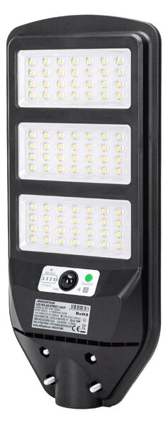 Lampă LED stradală solară cu senzor Aigostar LED/150W/3,2V + telecomandă