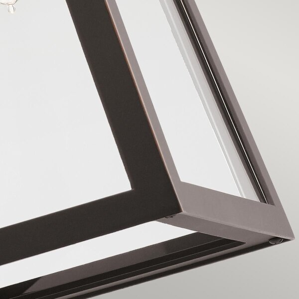 Aplică de exterior Kichler KL-DELISON-M-RZ DELISON 1xE27/60W/230V IP44