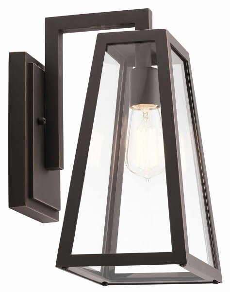 Aplică de exterior Kichler KL-DELISON-M-RZ DELISON 1xE27/60W/230V IP44
