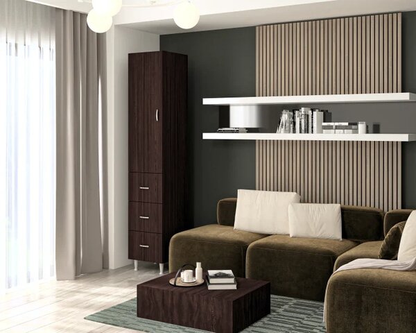 Soldat 35X35X180cm, 1U-3S Wenge