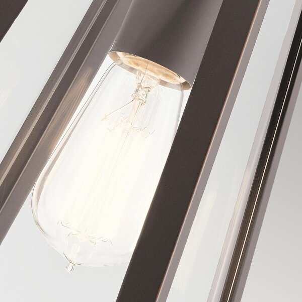 Aplică de exterior Kichler KL-DELISON-M-RZ DELISON 1xE27/60W/230V IP44