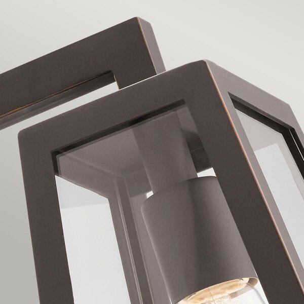Aplică de exterior Kichler KL-DELISON-M-RZ DELISON 1xE27/60W/230V IP44