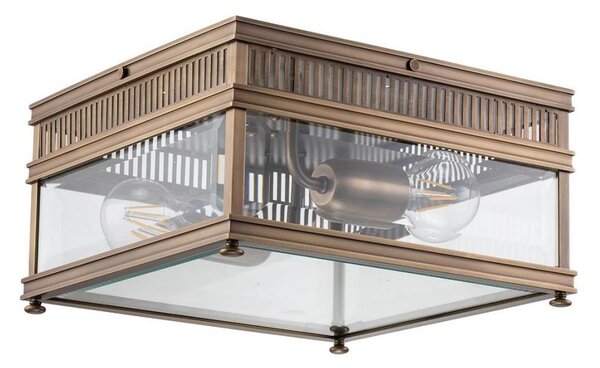 Plafonieră de exterior Elstead HOLBORN-F-DB HOLBORN 2xE27/60W/230V IP44