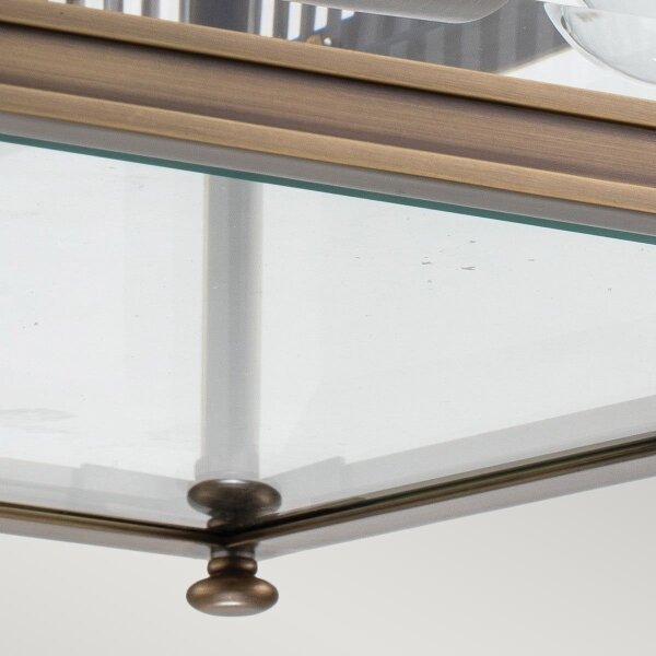 Plafonieră de exterior Elstead HOLBORN-F-DB HOLBORN 2xE27/60W/230V IP44