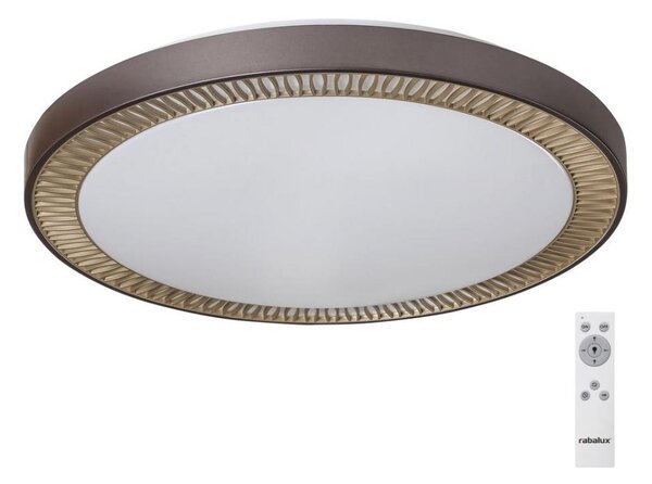 Rabalux - Plafonieră LED dimmabilă, 40W/230V, cu telecomandă, 3000-6000K